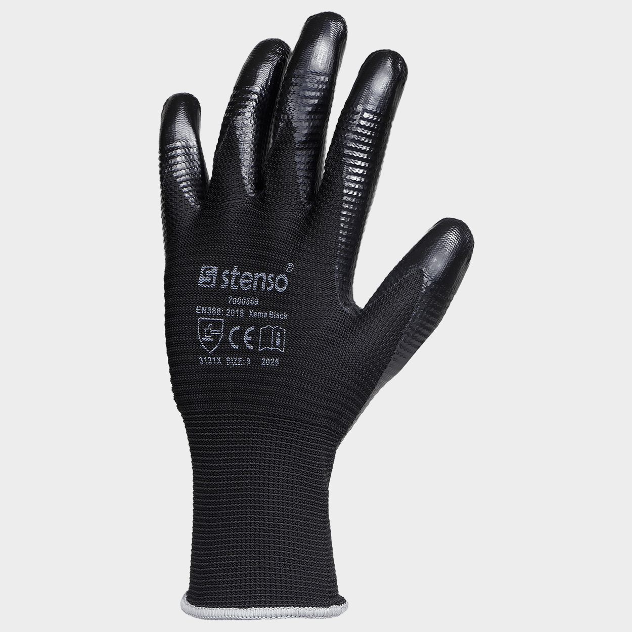 Nitrile dipped gloves XEMA BLACK - 4