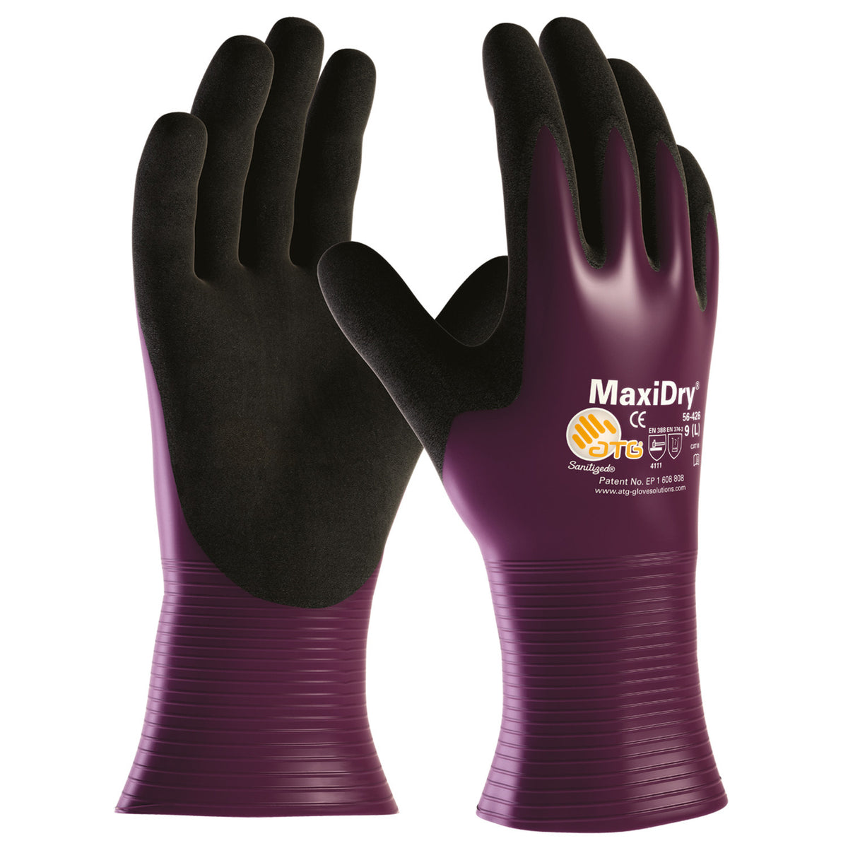 Nitrile gloves ATG MAXIDRY LARGE