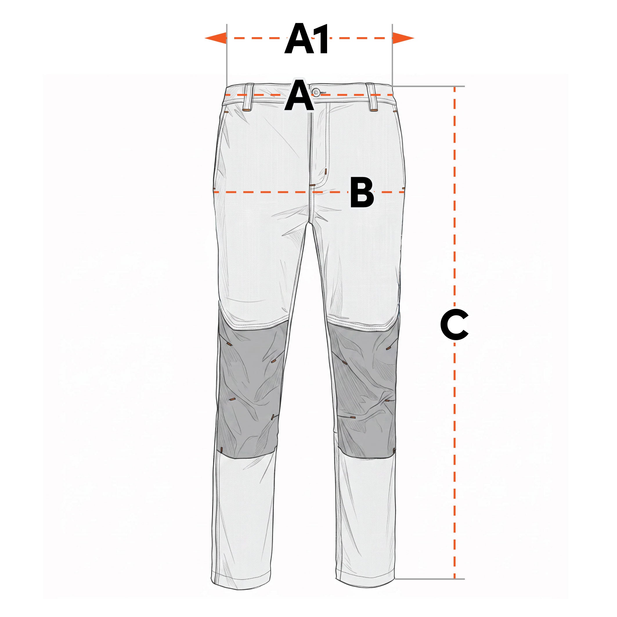 Pantalon de lucru KASTOR