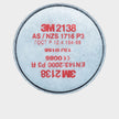 Filtru de praf 3M 2138 P3 - 1