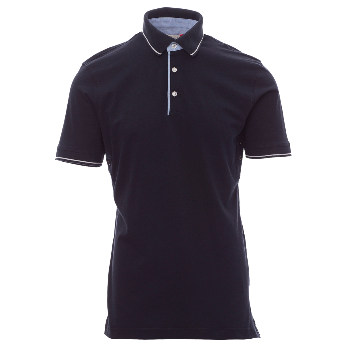 Тениска с яка PAYPER CAMBRIDGE NAVY