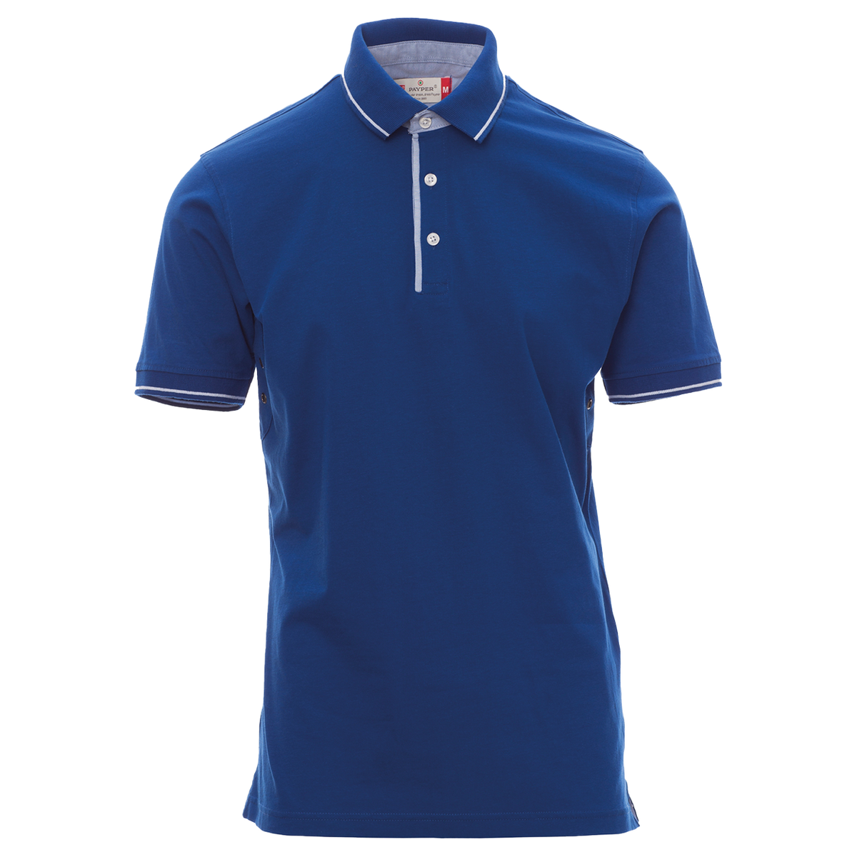 Тениска с яка PAYPER CAMBRIDGE ROYAL BLUE