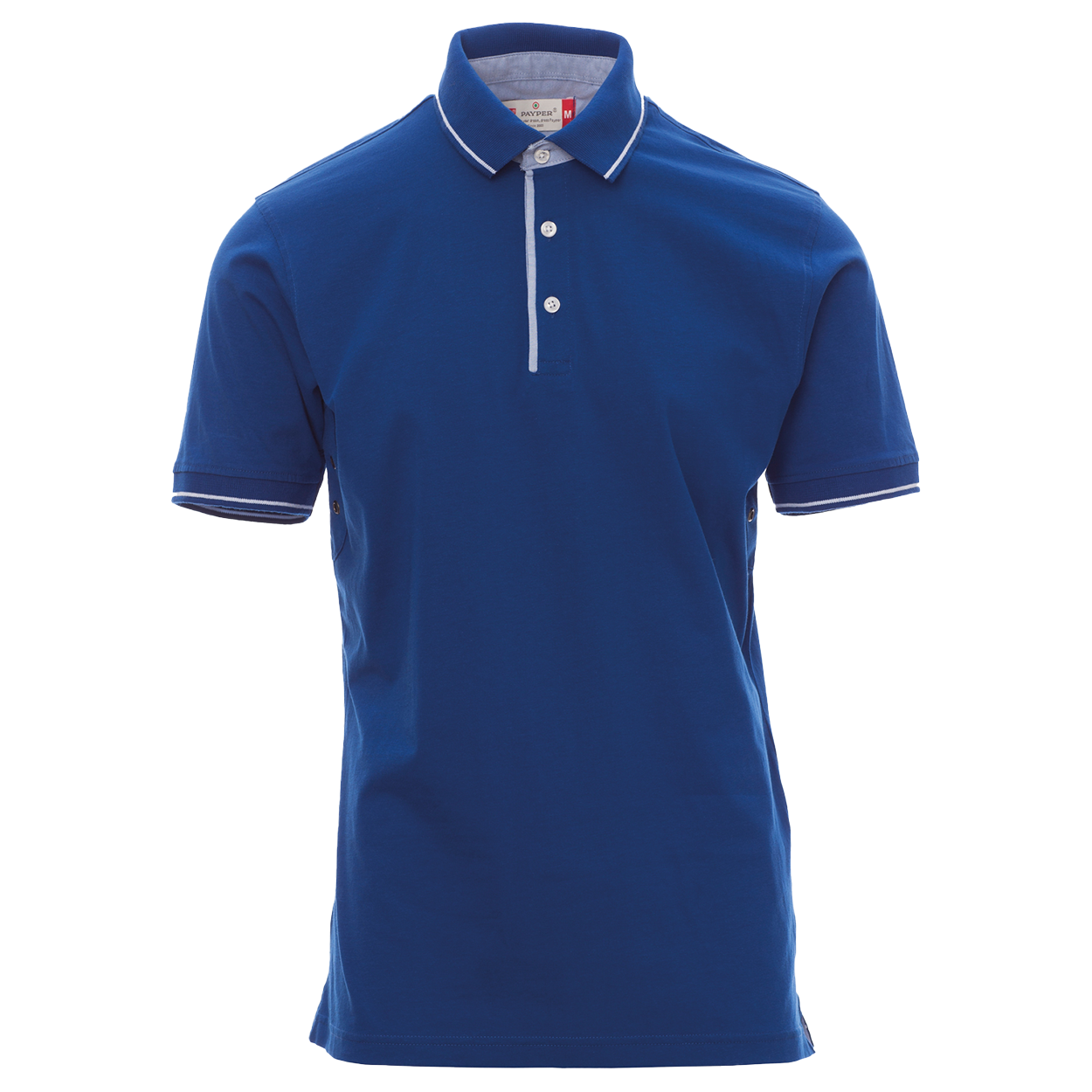 Тениска с яка PAYPER CAMBRIDGE ROYAL BLUE