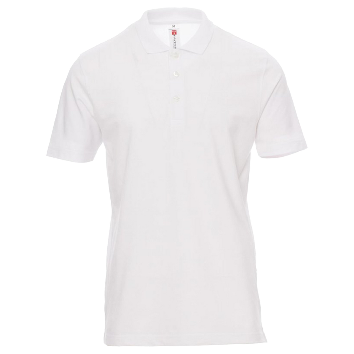 Тениска с яка PAYPER ROME WHITE