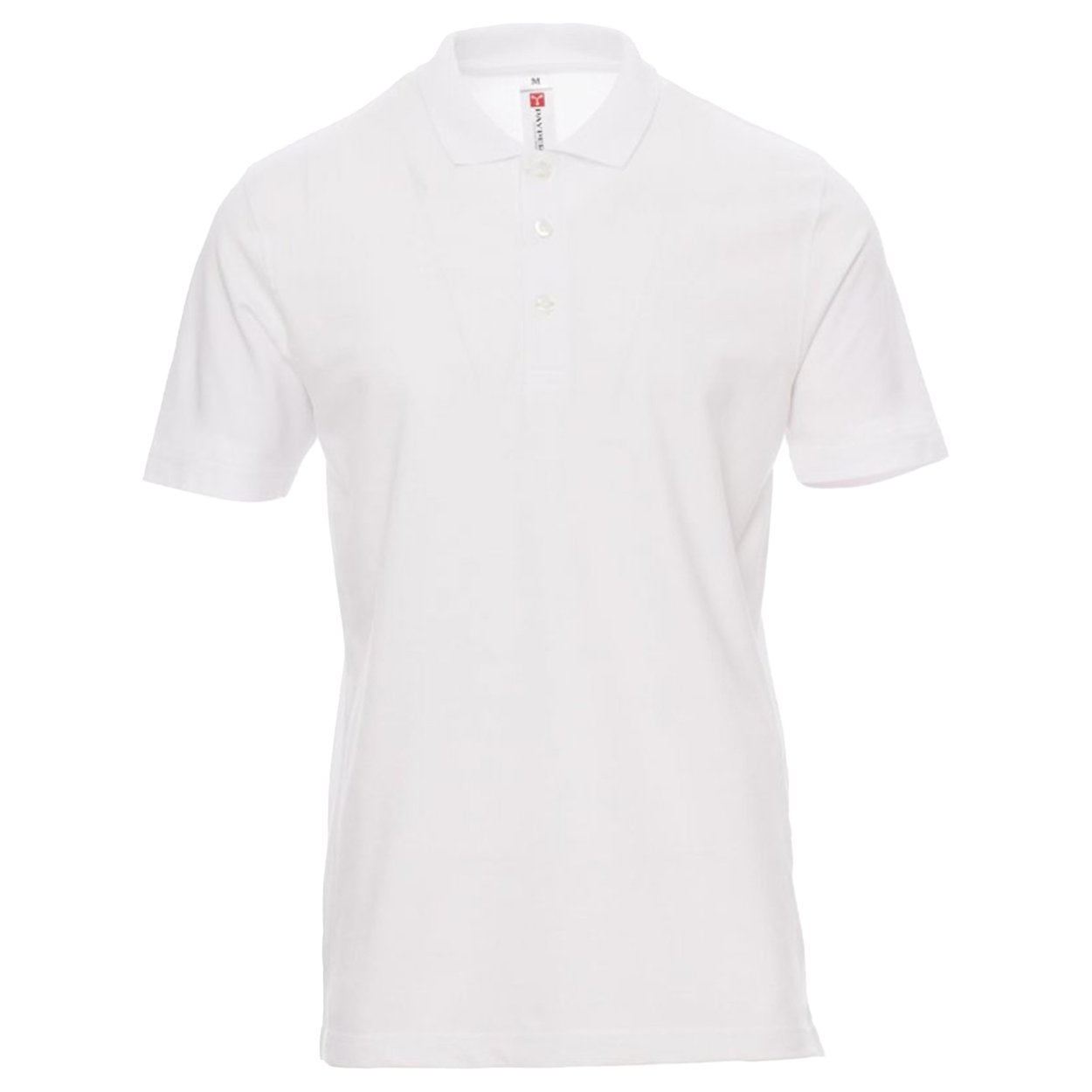 Тениска с яка PAYPER ROME WHITE