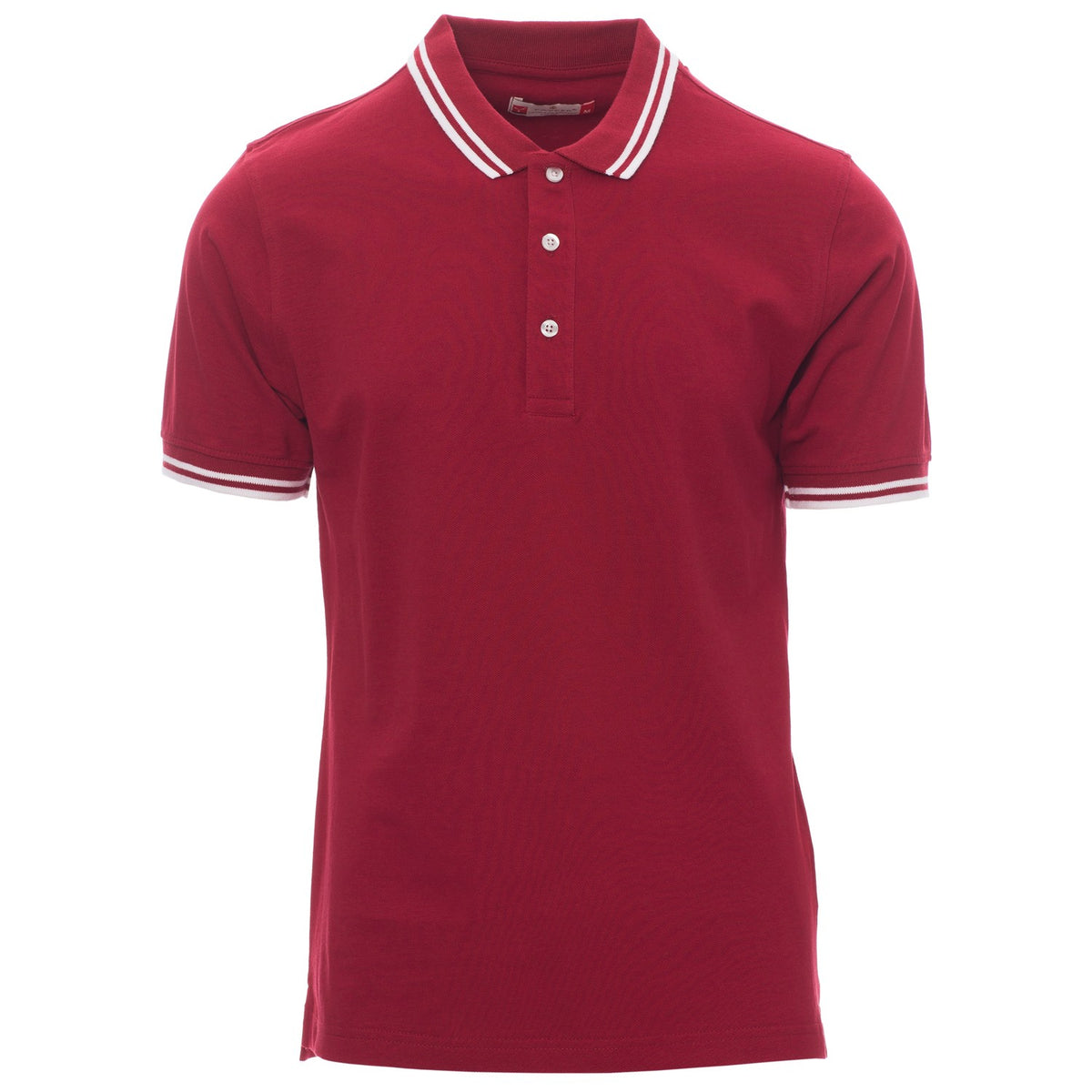 Тениска с яка PAYPER SKIPPER BORDEAUX
