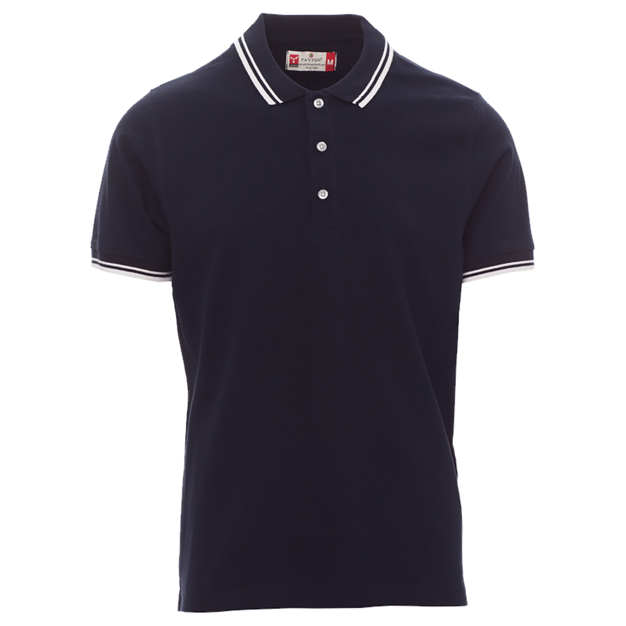 Тениска с яка PAYPER SKIPPER NAVY