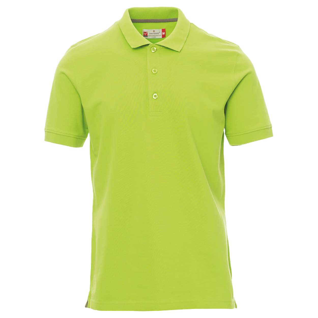 Тениска с яка PAYPER VENICE ACID GREEN