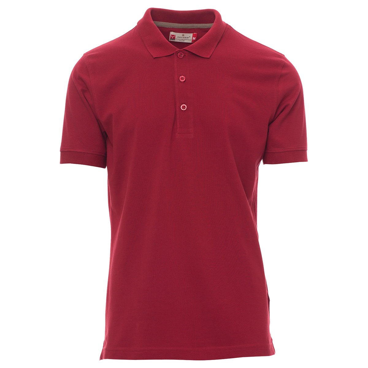 Тениска с яка PAYPER VENICE BORDEAUX
