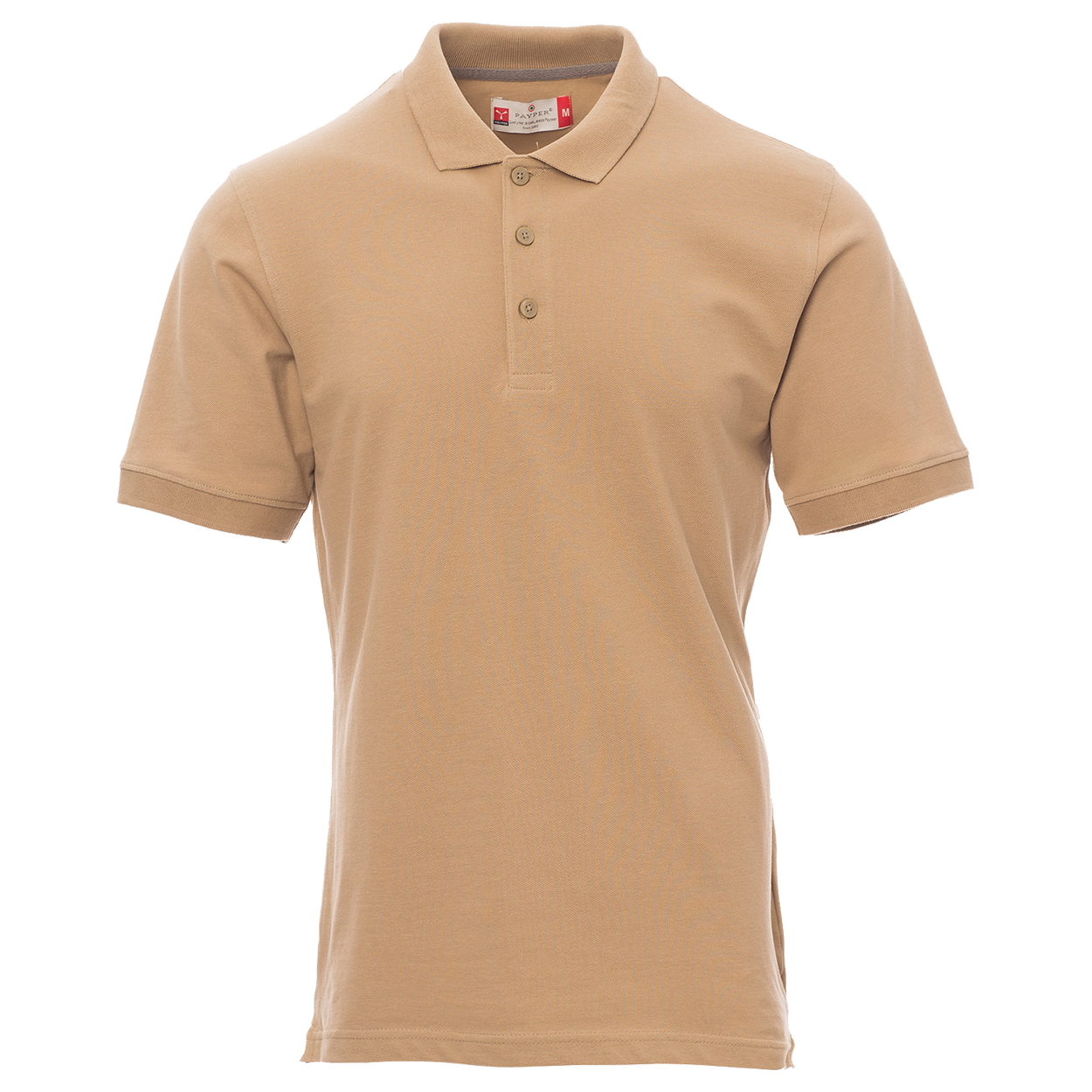 Тениска с яка PAYPER VENICE WARM BROWN