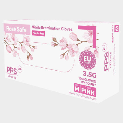 Powder-free nitrile gloves PPS ROSE SAFE PF - 3