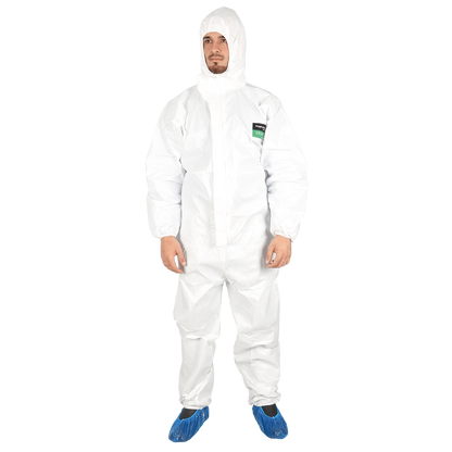Защитен гащеризон с качулка COVERALL WHITE 2.0 PNG TYPE 5, 6 - 1