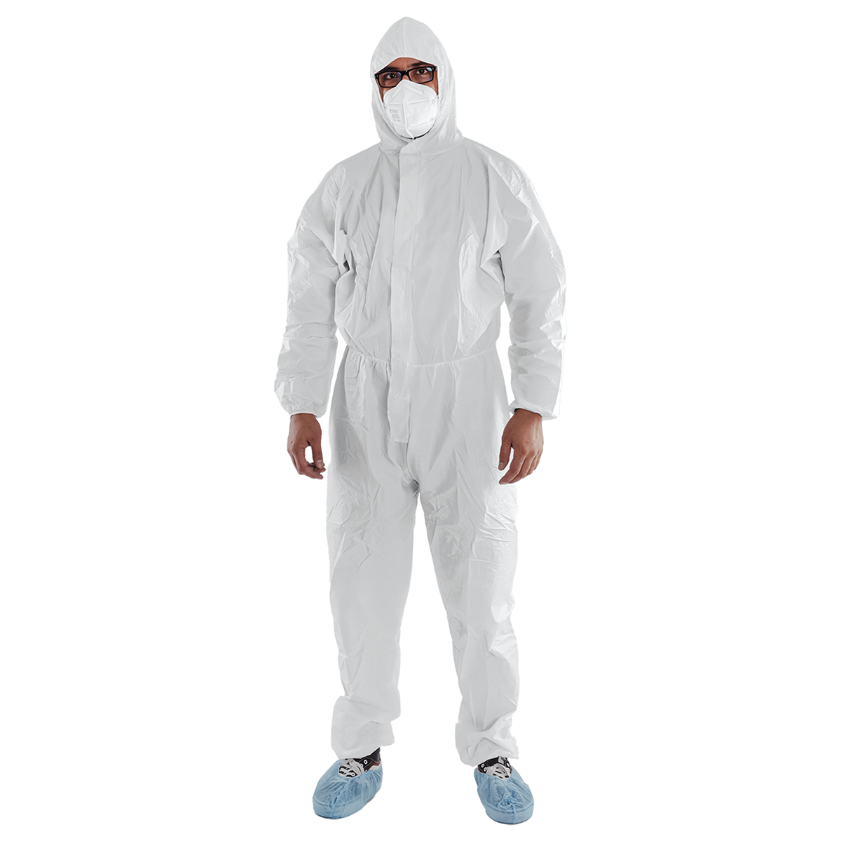 Protective hooded coverall COVERSAFE SINO TYPE 5 & 6