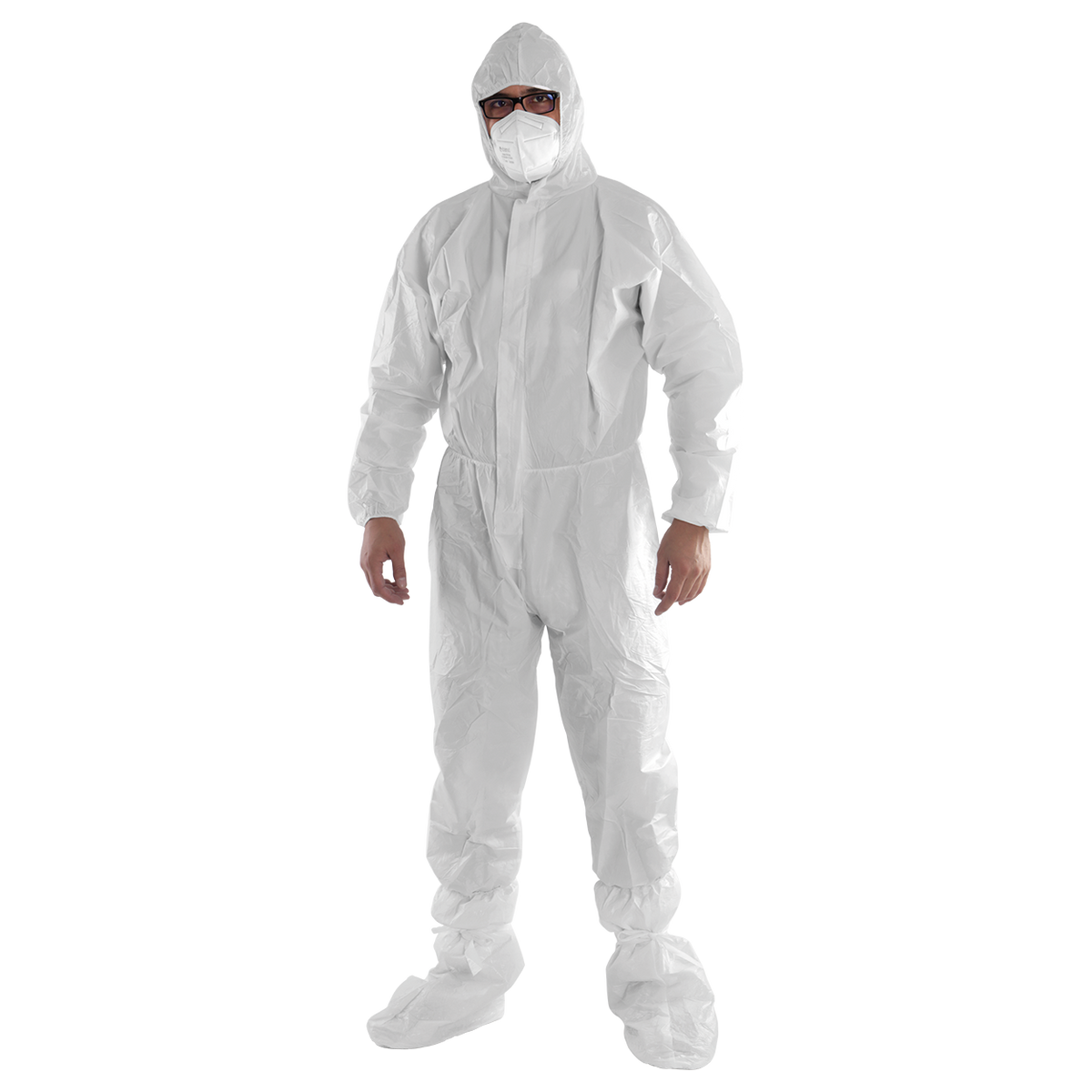 Combinezon de protecție cu glugă COVERSAFE
