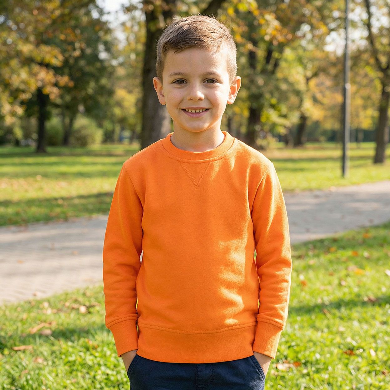 Детска ватирана блуза Payper Orlando Kids ORANGE - 2