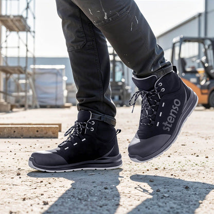 Работни обувки JETT BLACK ANKLE MF S3 - 3