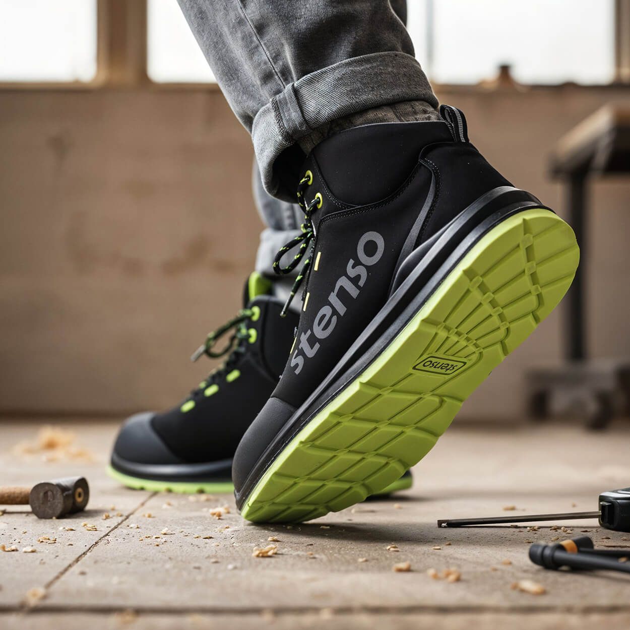 Safety shoes JETT GREEN ANKLE MF S3 - 4