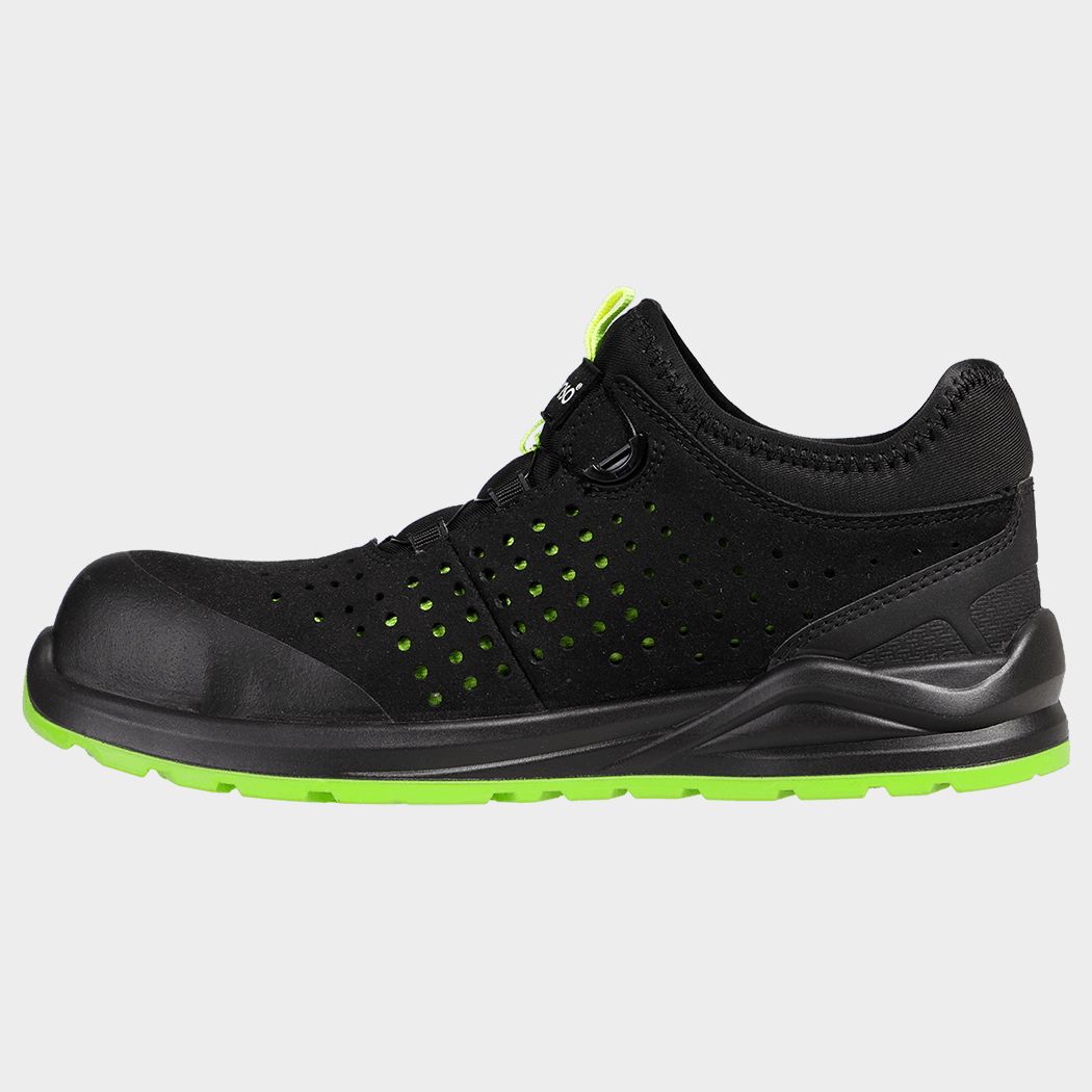 Pantofi de siguranță JETT S1PS ESD NEGRU/VERDE - 2