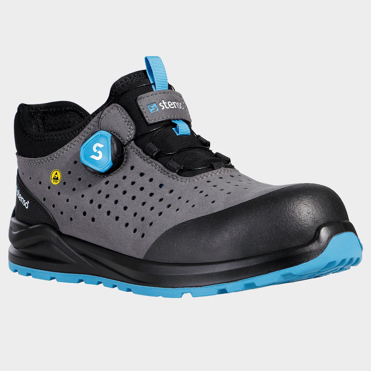 Работни обувки JETT ULTRA S1PS ESD GREY/BLUE - 4
