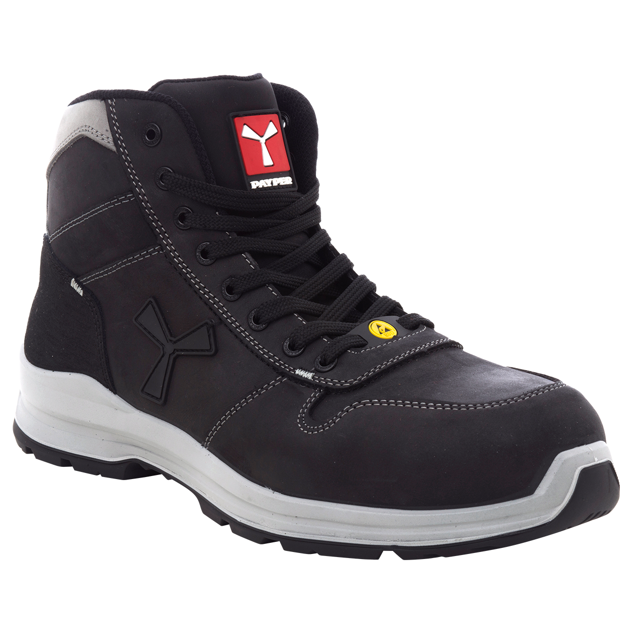 Safety shoes PAYPER GET FORCE MID TOTAL BLACK S3 SRC