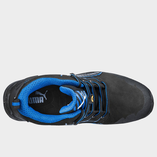 Safety shoes PUMA KRYPTON BLUE MID S3 ESD SRC - 2