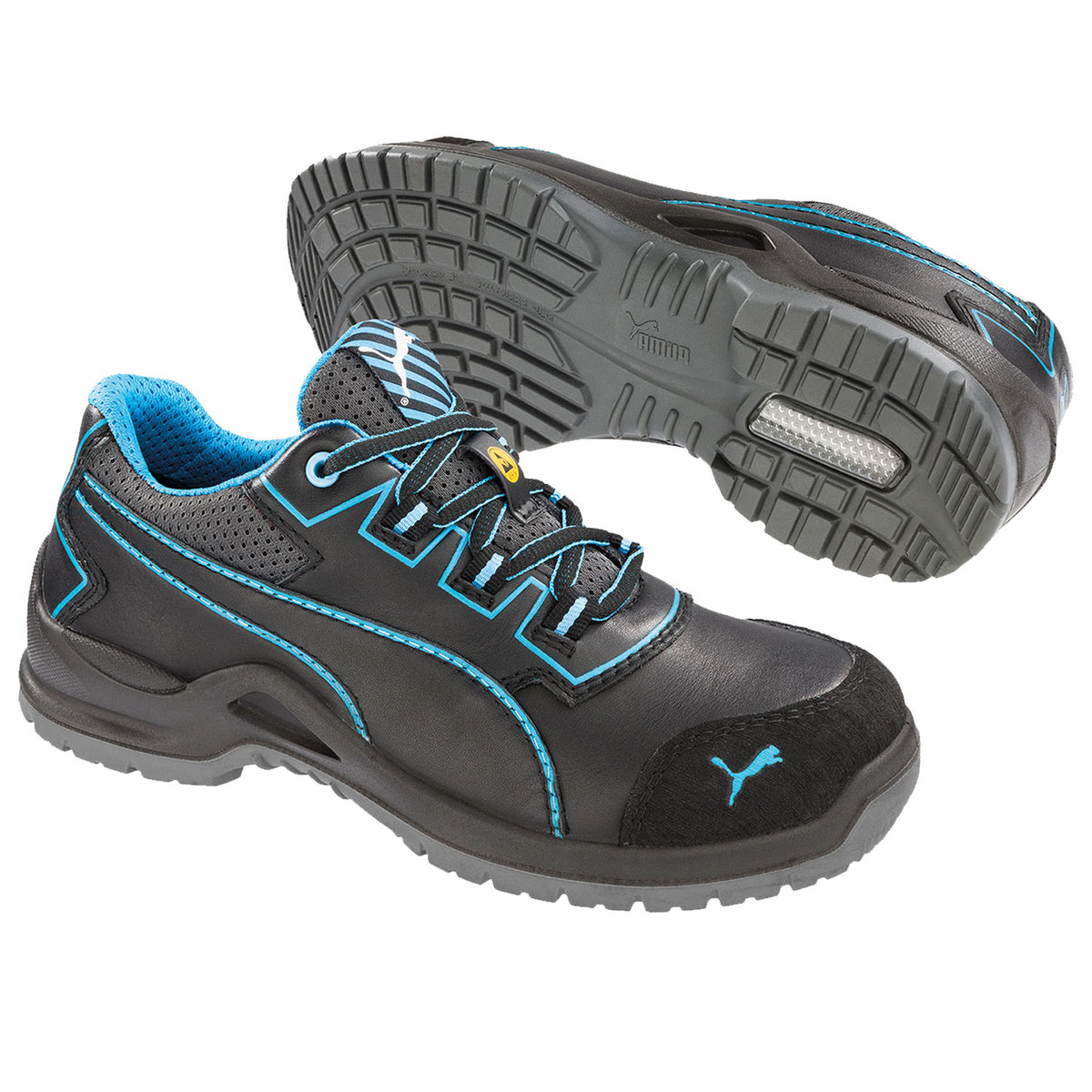 Safety shoes PUMA NIOBE BLUE WNS LOW S3 ESD SRC