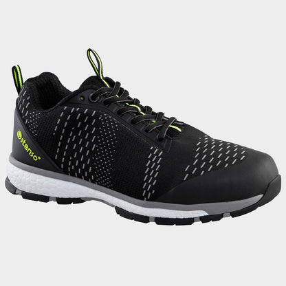 Safety shoes REVOLT CROSS BLACK S1PS MF ESD SR - 4