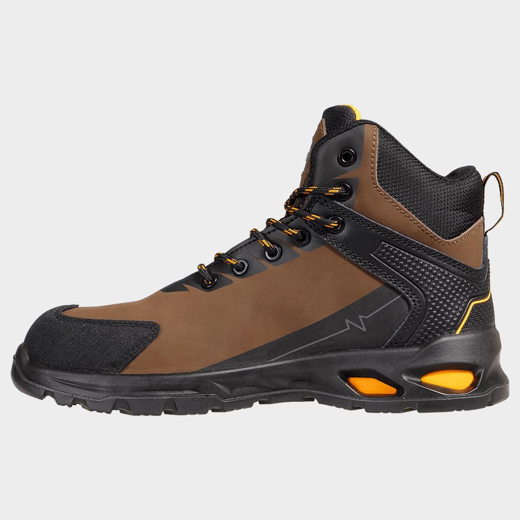 Safety shoes RULER S3S SR BROWN/BLACK - 4