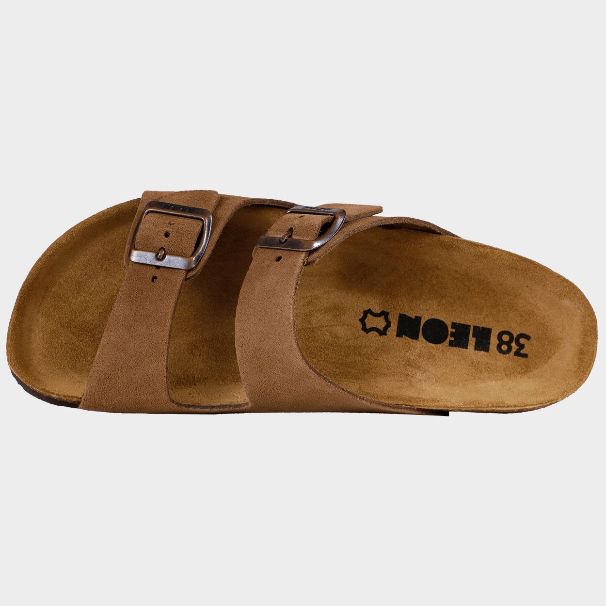 Sandals LEON LADY BROWN SUEDE - 2