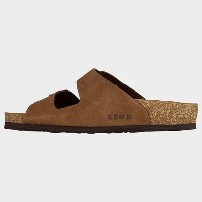 Sandals LEON LADY BROWN SUEDE - 5