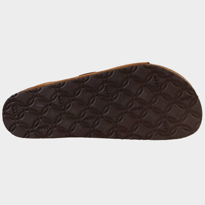 Sandals LEON MAN BROWN SUEDE - 3