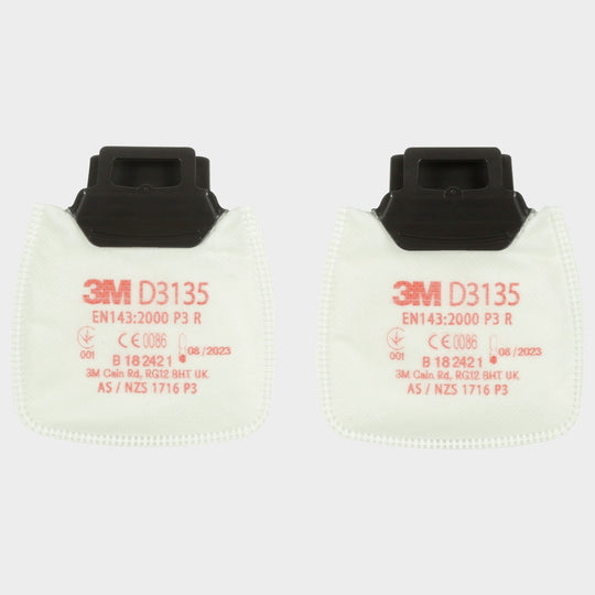 Прахов филтър, чифт 3M Secure Click D3125 P3 R - 1