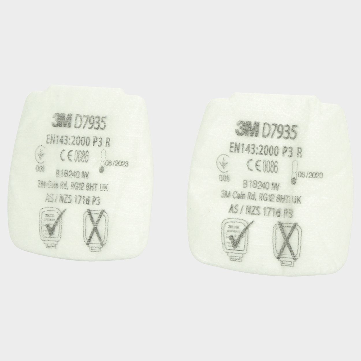 Secure Click D7935 P3 Particle filter 3M - 2
