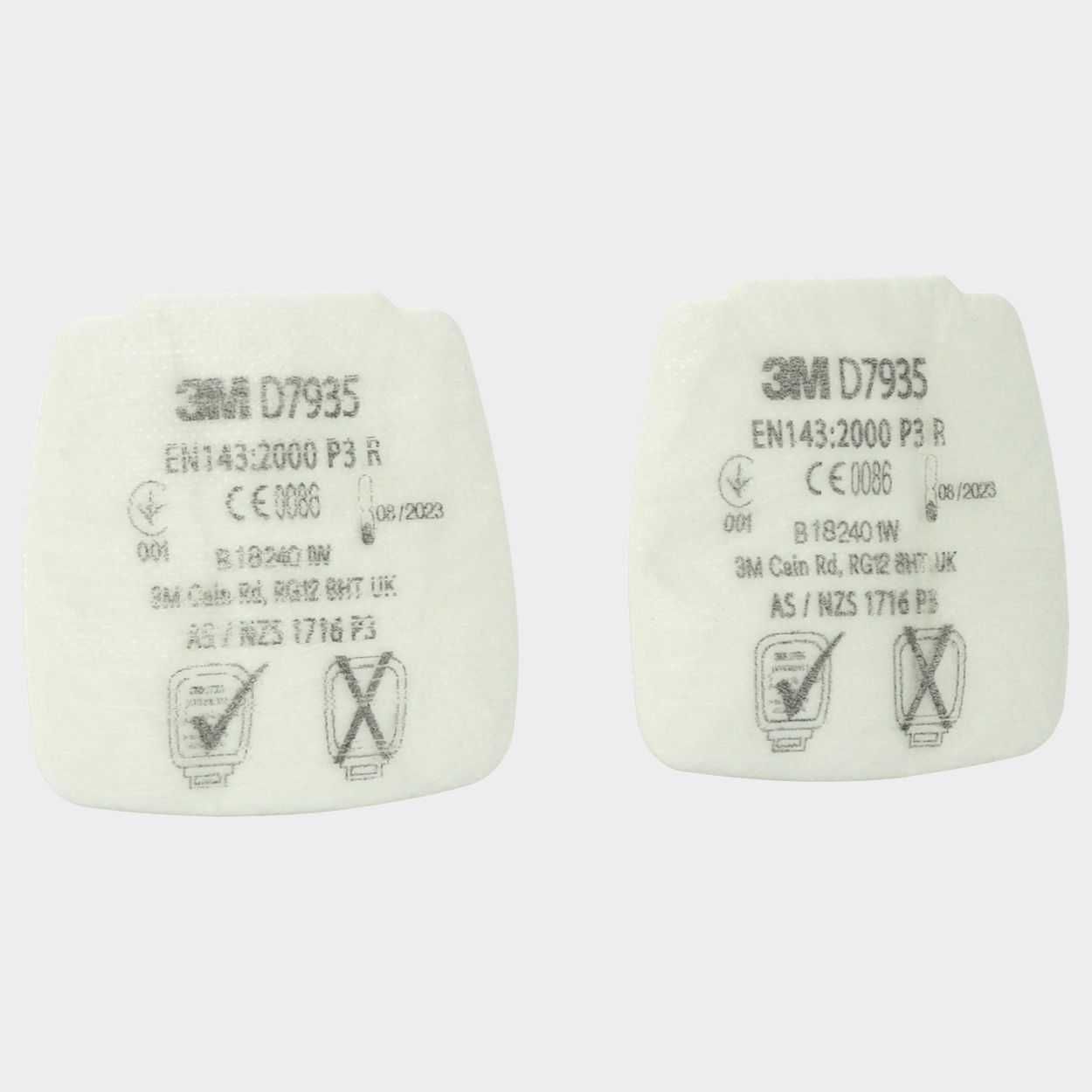 Secure Click D7935 P3 Particle filter 3M - 3