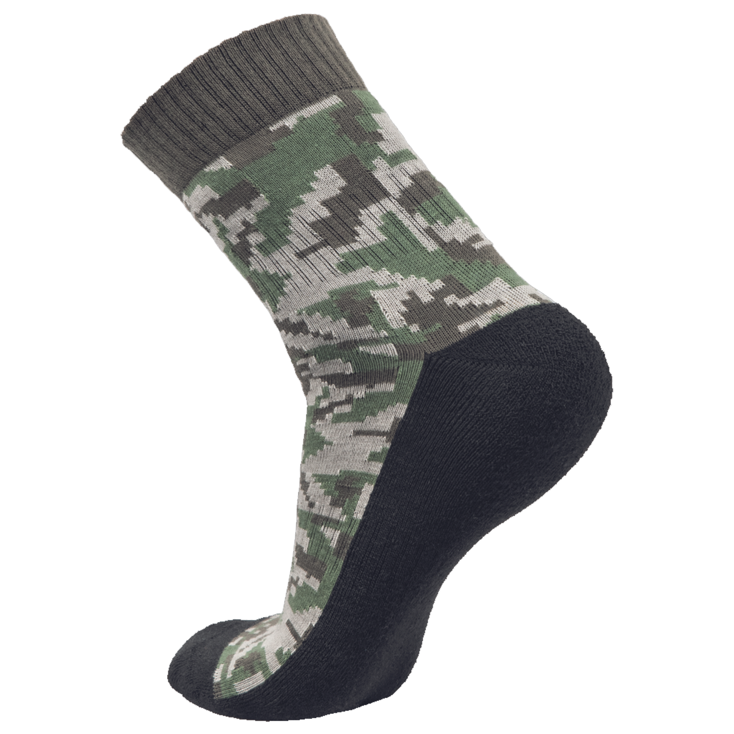 Socks NEURUM CAMOU DARK GREEN