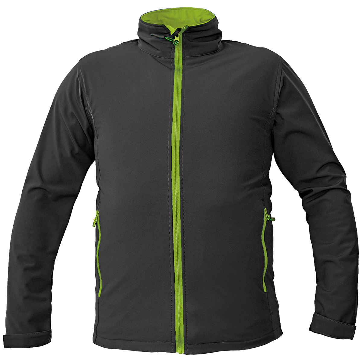 Jachetă softshell NAMSEN NEGRU