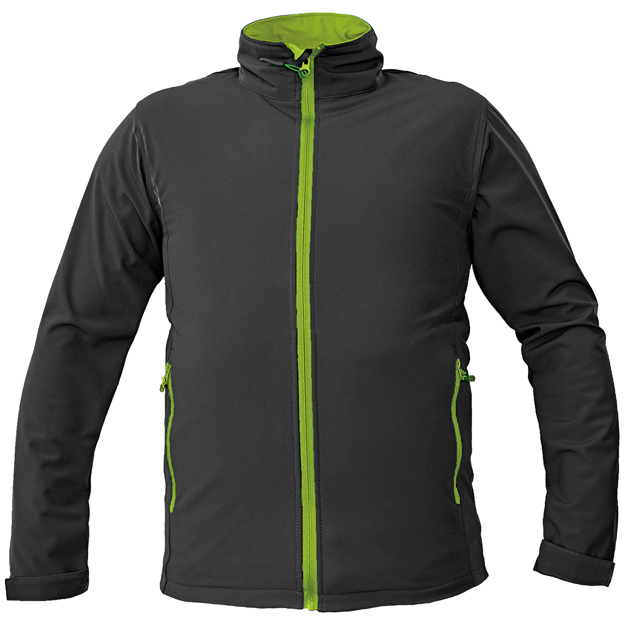 Jachetă softshell NAMSEN NEGRU
