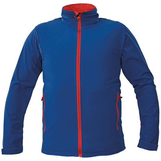 Jachetă softshell NAMSEN ALBASTRU