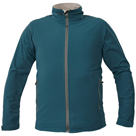 Jachetă softshell NAMSEN VERDE