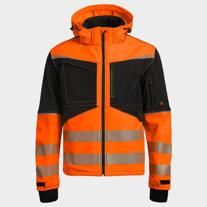 Softshell μπουφάν PRISMA 2.0 HV ORANGE/BLACK - 1