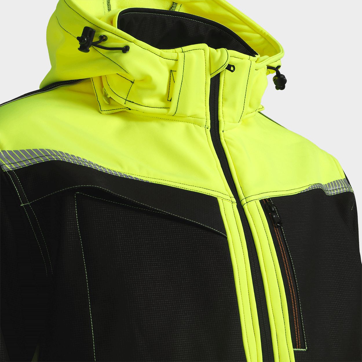 Softshell μπουφάν PRISMA 2.0 HV YELLOW/BLACK - 5