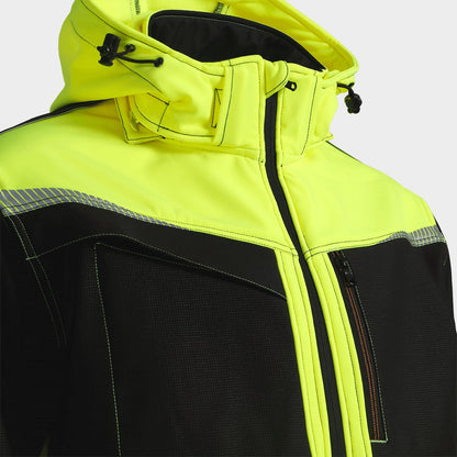 Softshell μπουφάν PRISMA 2.0 HV YELLOW/BLACK - 5
