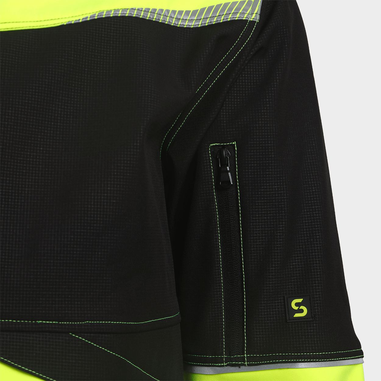 Softshell μπουφάν PRISMA 2.0 HV YELLOW/BLACK - 6