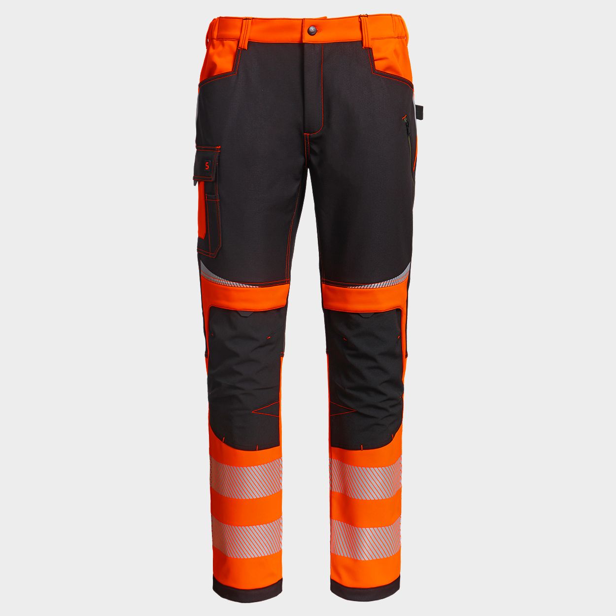 Софтшел панталон PRISMA 2.0 HV ORANGE/BLACK - 1