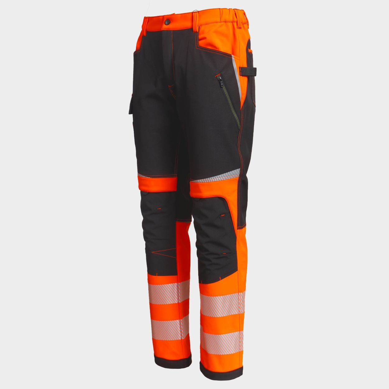 Софтшел панталон PRISMA 2.0 HV ORANGE/BLACK - 3