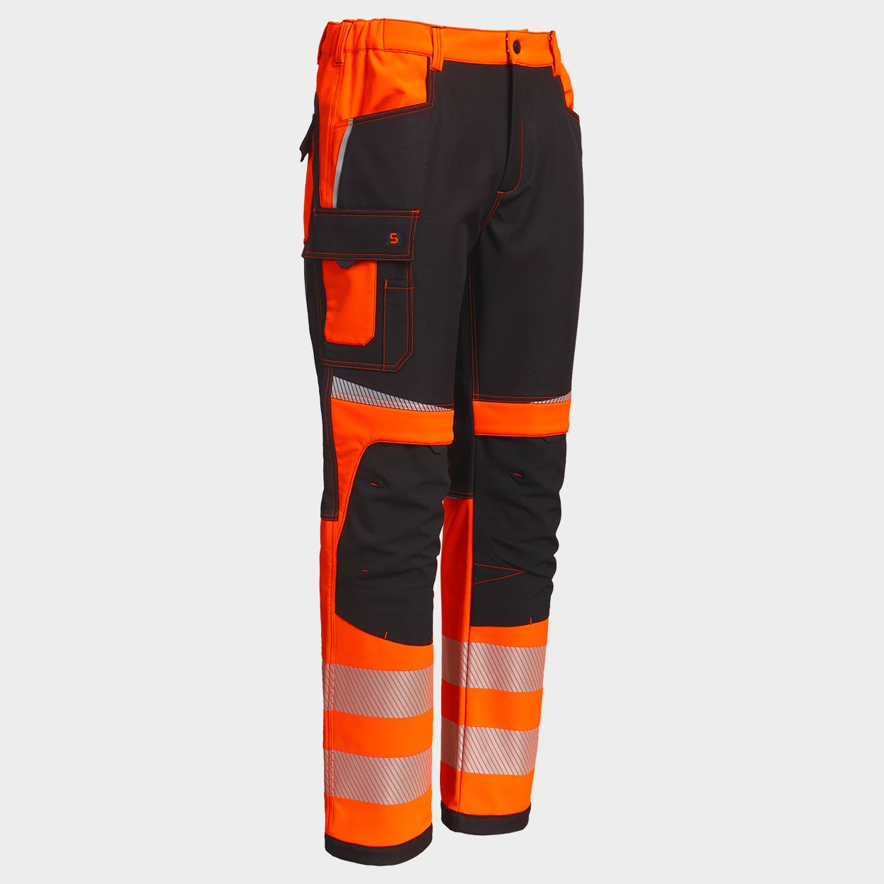 Софтшел панталон PRISMA 2.0 HV ORANGE/BLACK - 4
