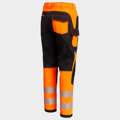 Софтшел панталон PRISMA 2.0 HV ORANGE/BLACK - 5