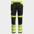 Pantaloni softshell PRISMA 2.0 HV YELLOW/BLACK - 1