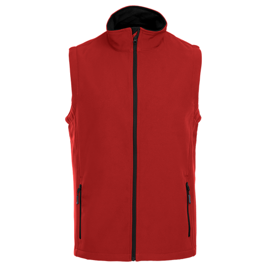 Softshell vest AVEO RED - 1