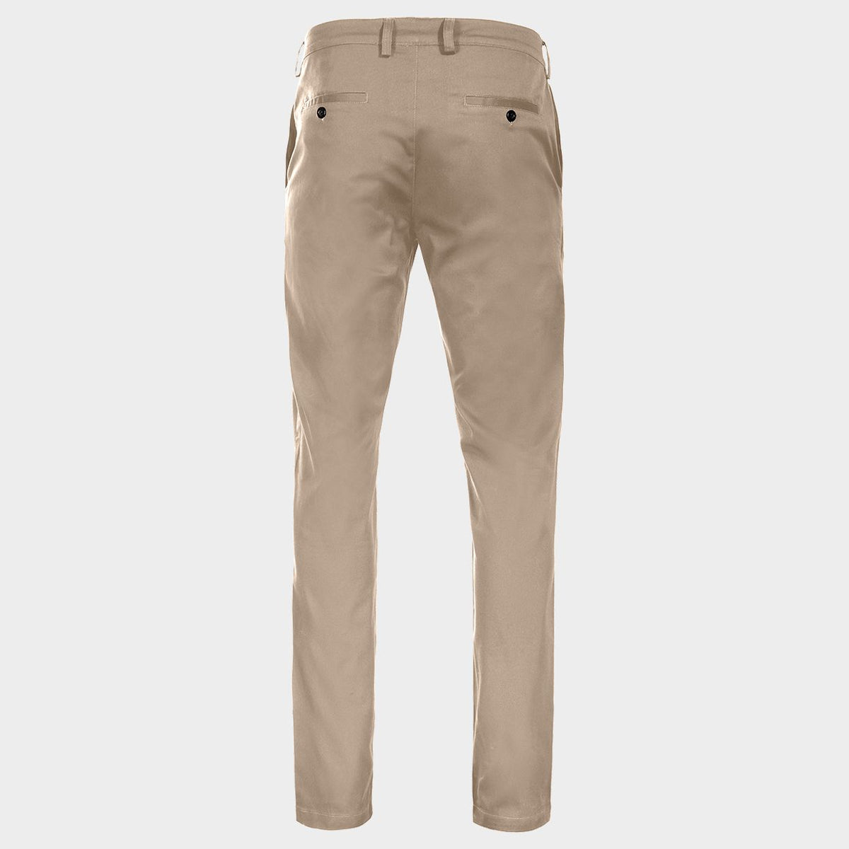 Sports-elegant trousers STENSO CHINO LIGHT BEIGE - 2